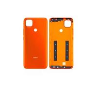 Cache Batterie Vitre Arrière Orange Solaire Premium Pour Xiaomi Redmi 9C NFC