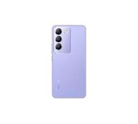 Cache Batterie Vitre Arrière Premium Leather Purple pour Vivo V40 SE 5G
