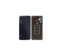 Cache Batterie Vitre Arrière Premium Noir pour Huawei P20 Pro