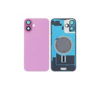 Cache Batterie Vitre Arrière Premium Rose pour iPhone 16 (Without Part)