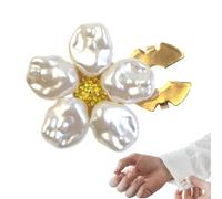 Cache-bijoux : fleurs en de fausses perles, accessoires, chemise, manchette de poitrine chic | Solutions pour les banquets formels, les voyages d'affaires, les bureaux