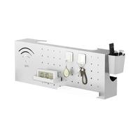 Cache Boîtier Routeur | Organisateur Multifonction en Acier Carbone Montage Murale | Armoire De Rangement pour Routeur WiFi, Câble Internet Prise Réseau Protection Sortie Organisation Maison TV Bu