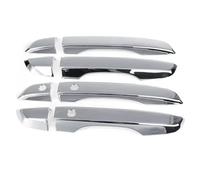 Cache Bol Poignée Porte Couvercle Poignée Porte Extérieure Voiture Compatible Avec Civic Pour 10th Pour Gen 2016-2021 Couvercle De Capuchon Voiture Garniture Cadre Sans Ensemble Paires