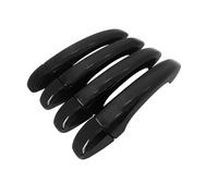 Cache Bol Poignée Porte Ensemble Garniture Couvercle Poignée Porte Extérieure Voiture Compatible Avec Taigo Pour Nivus Pour CS1 2020-2025 Garniture Cadre Capuchon Voiture Plus Ensemble