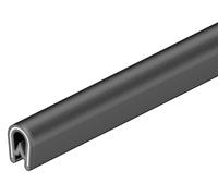 Cache bord de goulotte de câble noir KSB 2 PVC KTS 6072909