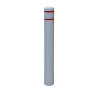 Cache-borne de stationnement Robuste et Durable, résistant aux Chocs et aux intempéries, Compatible avec Les quais et Les entrepôts (52 po H, 6 po Dia, Plusieurs Tailles et Couleurs Disponibles)