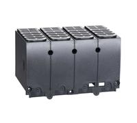 Cache-borne long pour disjoncteur ou socle - 4P - NSX100-250 - ComPacT NSX - LV429518 - Schneider