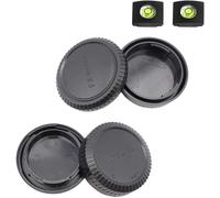 Cache Bouchon Boîtier + Arrière Objectif Monture pour Fujifilm Fuji X-T5 X-T4 X-T3 X-T1 X-T2 X-S10 X-T30 X-T20 X-T10 X-H2S X-H2 X-T200 X-T100 Fujinon X Mount et Objectif Accessoires