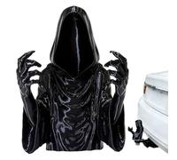Cache-Boule Attelage Figurine sans Visage Halloween Anti-poussière pour | Bouchon de Prise Attelage Remorquage Imprimé en 3D Halloween Pour camping-car, remorque et remorquage de