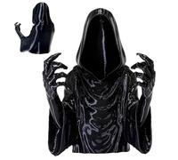 Cache-Boule d'attelage Protecteur de Figure sans Visage pour Halloween | Bouchon de Prise Attelage Remorquage Imprimé en 3D Halloween Pour camping-car, remorque et remorquage de