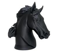 Cache Boule Remorque Forme Animal Housse Anti-Poussière Étanche | Housse de protection pour attelage camion et SUV avec blocage sécurisé résistant pour des intempéries horse head