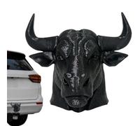 Cache Boule Remorque Forme Animal Housse Anti-Poussière Étanche | Housse de protection pour attelage camion et SUV avec blocage sécurisé résistant pour des intempéries bull head