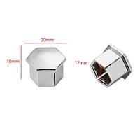 Cache-boulons pour jantes de voiture - Bouchons d'écrou de décoration pour Peugeot pour Citroen - 16 PCS - facai236
