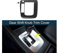 Cache-Bouton Couvercle Pommeau Levier Vitesses Abs Pour Subaru Impreza 12-14 Autocollant Garniture DšŠcalcomanie Panneau Vitesses Console Accessoires IntšŠrieurs Fibre Carbone Noir