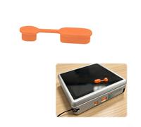 Cache bouton d'alimentation pour Anbernic RG Rotate - 2 unités Forpla pour réduire la visibilité des boutons et une interaction fluide (orange)