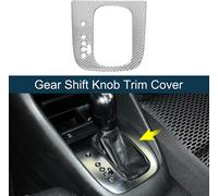 Cache-Bouton De Couvercle De Pommeau De Levier Vitesses Abs Pour Vw Golf 6 Gti Mk6 2008-2013 Console PanneauLevier Vitesses Autocollant Garniture IntšŠrieure Ton Argent