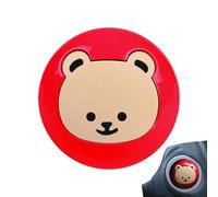 Cache-bouton de démarrage auto,Déco universelle mignonne ours,Bouton de démarrage auto : protection pratique | Idéal pour femmes, voyages, camping-cars, bateaux, véhicules, trajets quotidiens