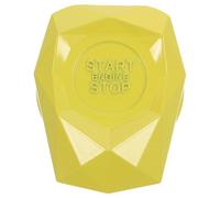 Cache-bouton de Démarrage de Voiture, Couvercle Protecteur Jaune en Fer