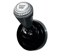 Cache-Bouton De Démarrage Du Moteur | Sticker Métal Décoratif Pour Bouton Start - Auto-Adhésif Pour Démarrage Sans Clé Type Joystick - Pour Camions, Véhicules, Automobiles, Camping-Cars, Tracteurs Et
