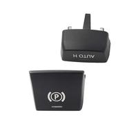 Cache-bouton de frein à main et de frein de stationnement P&Auto H 61312822518 Compatible avec BMW Série 5 et 7 F01 F02 F07 F10 F11 F18 F30 2009-2014 Frein stationnement électrique
