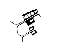 Cache-bouton De Lève-vitre Autocollant Décoratif Intérieur Pour Alfa Pour Romeo Pour Stelvio 2016-2022 WEFOLCC(Left hand drive)