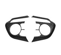 Cache-bouton De Volant De Voiture Pour Toyota Pour Harrier Pour Venza Pour Crown RAV4 XA50 Pour Camry Pour Corolla E210 2020 2021 2022 2023 2024 FIXCOR(fibre de carbone)