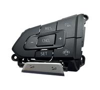 Cache-bouton De Volant Multifonction Pour VW Pour Golf 8 2020-2021 Pour Passat B8 Pour Tiguan 3G0959442AA Commutateur Bouton(Left-1 piece)