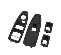 Cache-bouton Lève-vitre Intérieur Pour BMW Pour Série 1/3/4 Pour F20 Conduite À Gauche Et Droite Accessoires D'intérieur Voiture(Black B 4pieces SET)