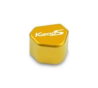 Cache-Bouton Pour K1200S K 1200 S Capuchon De Clé De Contacteur De Clignotant De Moto Couvre Bouton(Or)