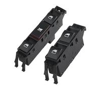 Cache Bouton Vitre Commande Pour B&MW E46 Pour Berline Série 3 Pour Touring 320d 320i 1999-2005 Interrupteur Fenêtre 61316902184 Bouton Commutateur Fenêtre Électrique(Set a)