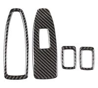 Cache Bouton Vitre Commande Pour B&MW Pour 3 4 Série F30 F32 2013-2018 Voiture Intérieur Lève-vitre Bouton De Commutation Couverture Garniture Auto Intérieur Autocollant
