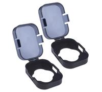 Cache-boutons de porte pour la sécurité des - Protection de poignée de sécurité pour bébé pour la sécurité domestique - Kit de serrure réutilisable avec installation facile et maintien sûr