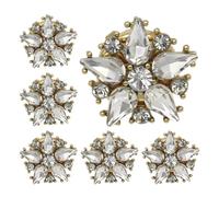 Cache-boutons en étoile, boutons de manchette pour femme - fermoirs à boutons en étoile pour chemises, boutons de manchette à 6 manches, cache-boutons à clip pour mariage cache-boutons étoile, petites