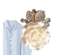 Cache-boutons en forme de fleur avec strass | Couvre-boutons de chemise pour homme, chemise, chemisier, robe de cocktail, vêtements