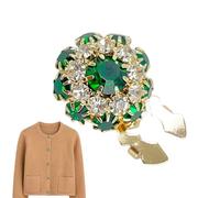 Cache-Boutons Pour Blouses Femme Strass À Dos Plat