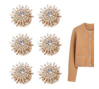 Cache-boutons Pour Chemisiers Pour Femmes, Cache-boutons, Couvertures De Boutons En Strass Snap On, Couvre-boutons À Pression Sans Couture Pour Chemisier, Boutons-pression Pour Robe, Costume, Accessoi