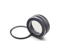 Cache boutons voiture Compatible avec Jaguar XE XEL XF XFL pour F-PACE voiture contrôle volume bouton anneau garniture démarrage arrêt interrupteur anneau décoratif intérieur(Black)