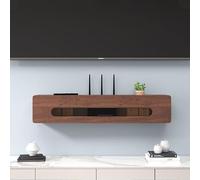 Cache Box Internet Mural Boite de Rangement Routeur WiFi, Boîte de Rangement Murale Décorative, Cache Le Décodeur TV, Le Modem, Le Routeur et Les Câbles(A,80 * 13 * 20cm)