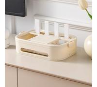 Cache Box Routeur WiFi, Étagere Radiateur, Rangement Box Internet, pour de Câbles Télécommandes Lecteurs DVD Décodeur Boite, pour Salon, Chambre, Bureau(31 * 21 * 9cm/12 * 8 * 3in)