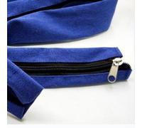 Cache-câble bleu pour torche de soudage à refroidissement par air pour torches TIG/MIG série #9 & #17 - 4,5 cm de largeur (fermé), gaine en PVC flexible avec intégrée (10 mètres)