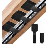 Cache Cable - Cable Management - Attache Cable - Rangement Cable-Serre Cable -20 paire-attaches de câbles auto-agrippantes réglables
