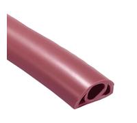 Cache-câble de Sol,Couvre-câble de Sol Protection de sécurité pour Cordon | Conduit de fil flexible en PVC Gestion des fils domestiques pour le bureau à domicile ou les paramètre