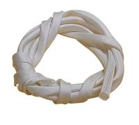 Cache CâBle,Gaine Cables Informatique 1M Haute Température Tressée De Tubes La Fibre Chimique Souple Tube Câble À Manches en Verre 1-25mm Diamètre(12mm)