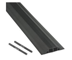 Cache-câble multiple D-Line à usage moyennement intensif noir 9m