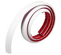 Cache Câble Mural Blanc 2m en PVC, Goulotte Auto-adhésive | Profil D50, Angle pour Passage Discret, Remplace un Ancien Guide