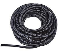 Generique Gaine de rangement pour câbles KS-10BLACK – en spirale, Ø 60 mm max, 10 m, noir