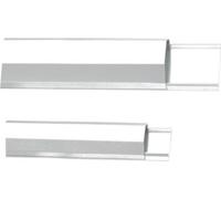 Cache câble TV ESSENTIELB Alu eclipe blanc 1.1m