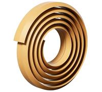 Cache-câbles Au Sol en PVC Souple avec Dos Adhésif, Protège-câble d'angle sous Le Bureau, Facile À Installer/Facile À Couper, pour Écoles/entrepôts(Brown,3M)