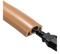 Cache-câbles d'alimentation pour le sol, cache-câbles de sol - Fond de protection flexible ignifuge en PVC - Fond de protection autocollant pour la gestion des câbles dans la maison - Gaine isolée