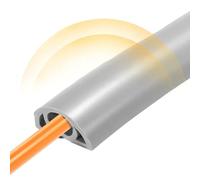 Cache-câbles électriques pour sol,couvre-câbles de sol - Couvertures de en fil souple pour cordons, conduit de fil flexible en PVC,Protection de cordon autocollante pour la gestion des câbles dome